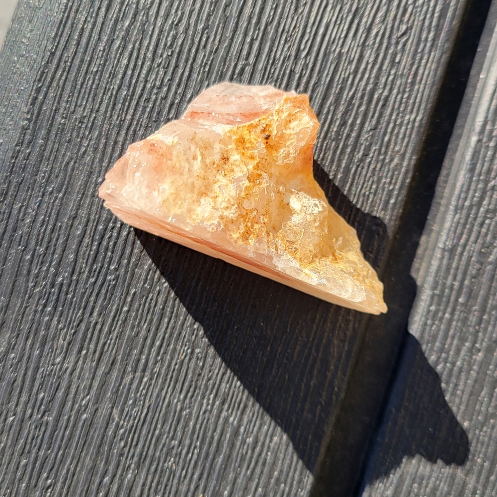 Raw Fire Quartz Crystal